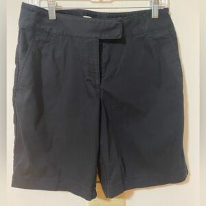 Nike Men's Dark Blue Flat Front Shorts